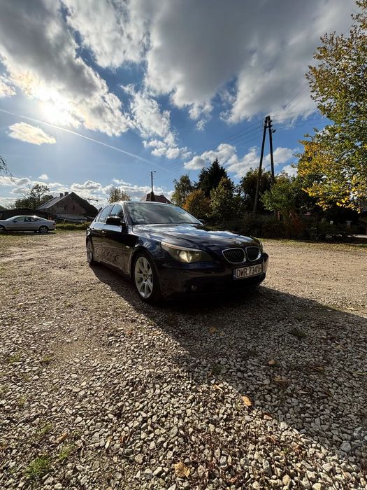BMW Seria 5 BMW E60 545i 333km Manual Benzyna+Gaz+Gearbox