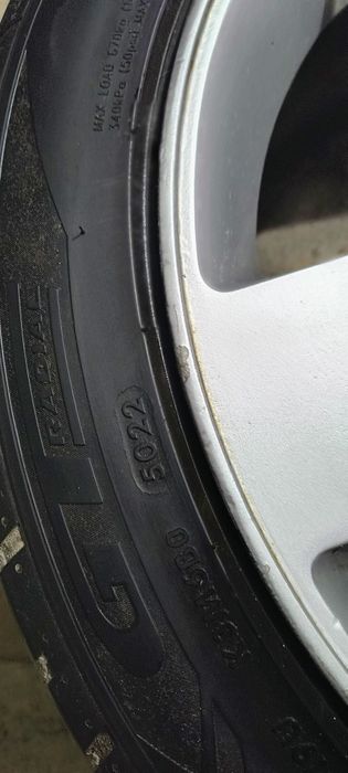 Felgi aluminiowe 5x100 8J R17 ET35 + opony 225/45R17