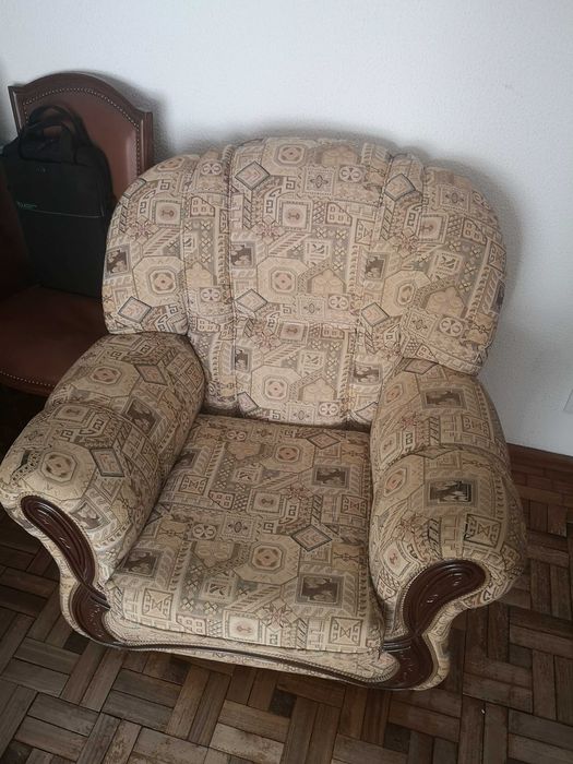 Conjunto três sofás