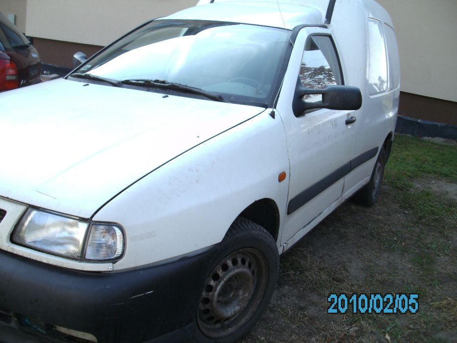 zamek maska pas atrapa wahacz lampa podnosnik drzwi szyba caddy inca