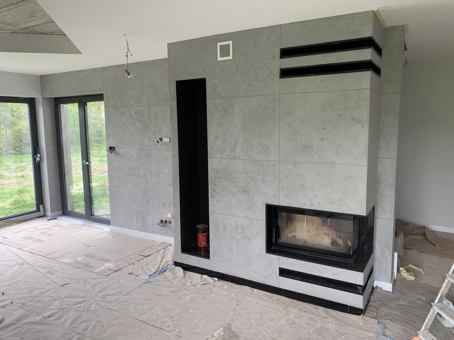 Beton architektoniczny tynki dekoracyjne elewacja stiuk mikrocement