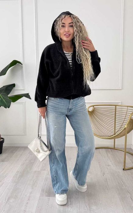 Жіноча кофта альпака / женская кофта альпака - нова, коротка