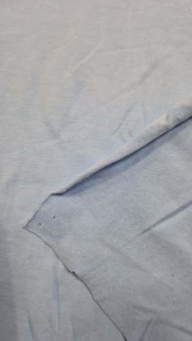 Dzianina niebieska szer.172 cm.