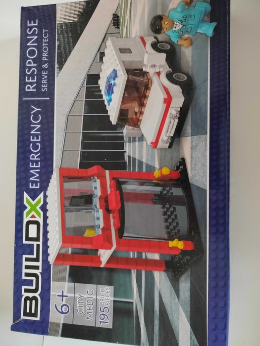 Klocki Buildx Emergency nowe