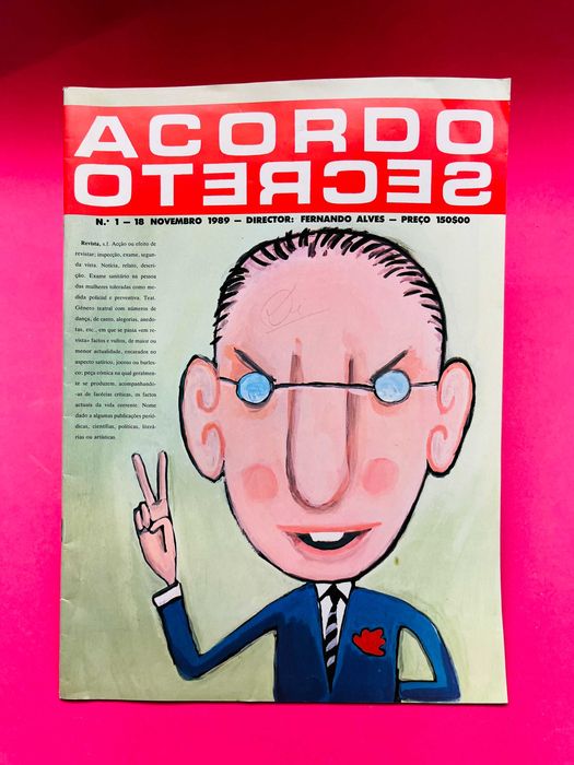 Revista Acordo Secreto Nº1, Novembro 1989