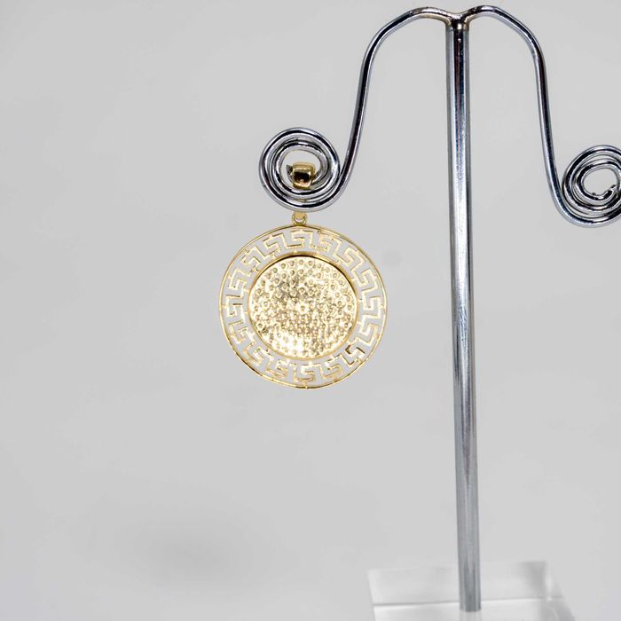 złota zawieszka 585 2,71 gram motyw grecki 3cm NOWA WYSYŁKA GRATIS