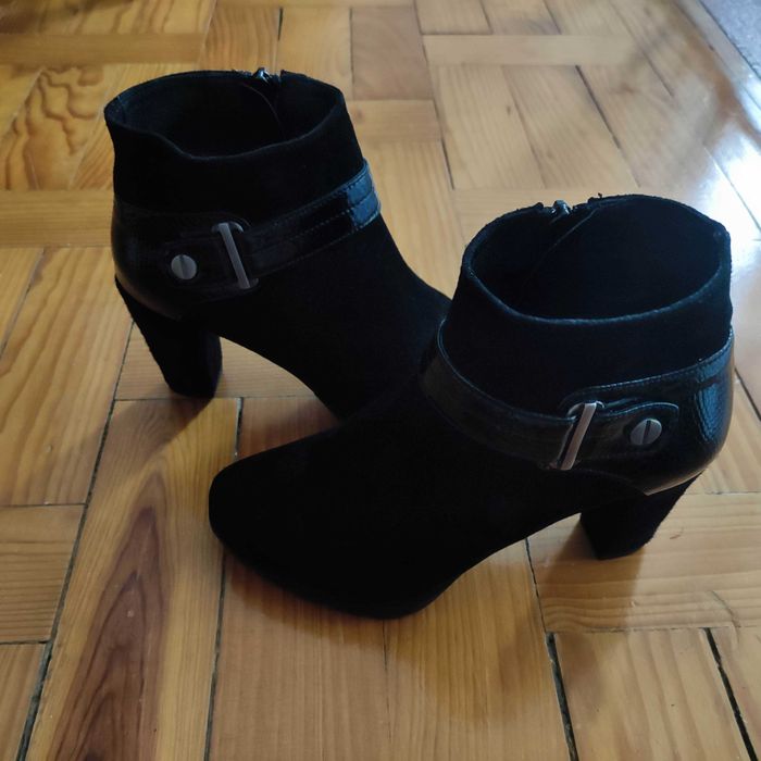 Botas de camurça