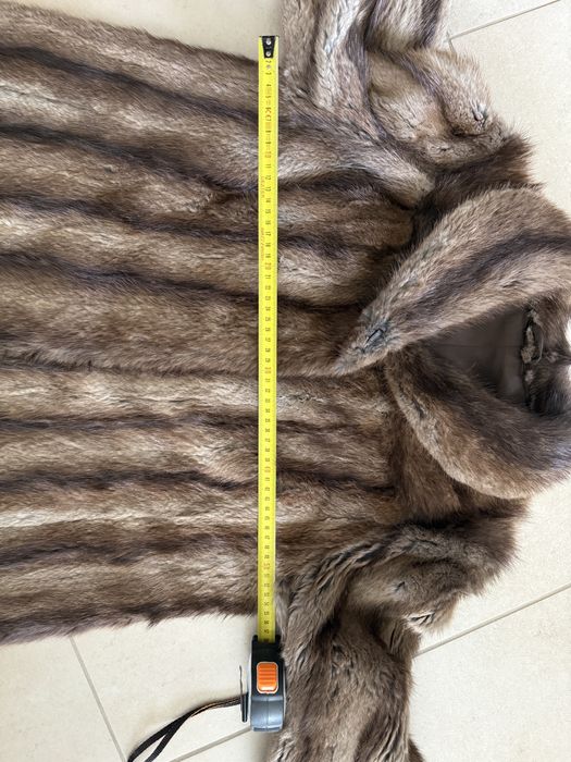 Futro naturalne brazowe