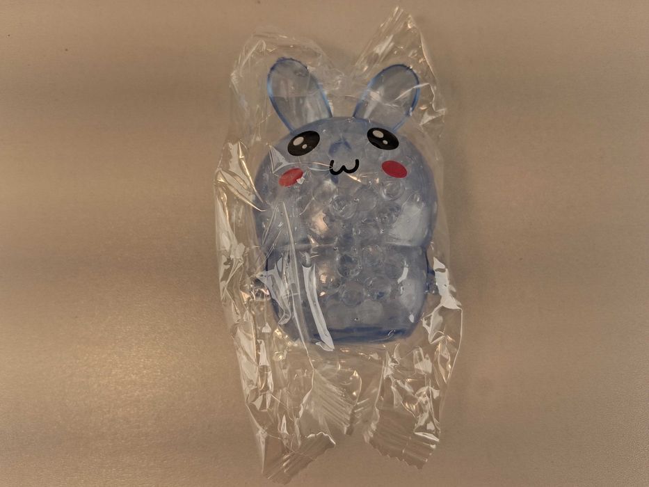 D034 Squishy Sensoryczny Króliczek Niebieski - Zabawka Antystresowa