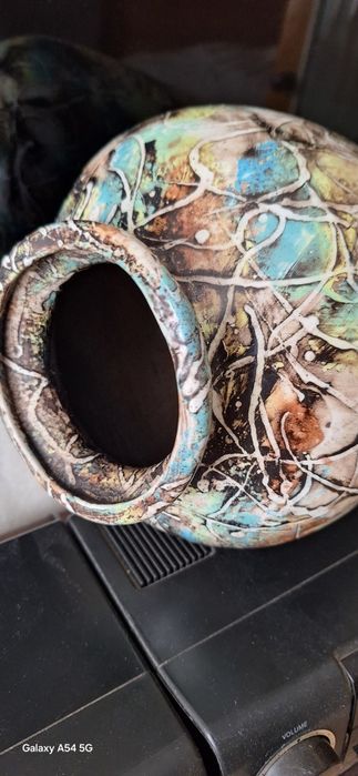 Велика ваза, львівська кераміка, без клейма
