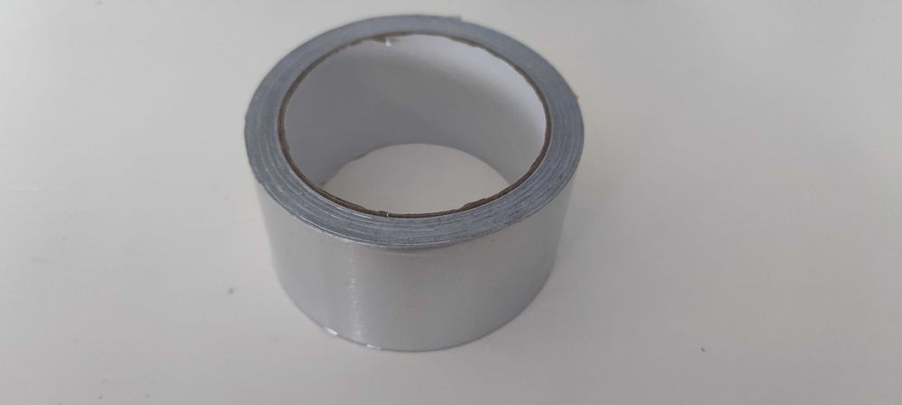 Taśma folia aluminiowa naklejana 5cm x 20m 1rol,uszczelnienie,izolacja