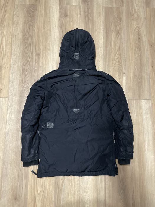 Kurtka meska zimowa puchowa parka Parajumpers faux fur
