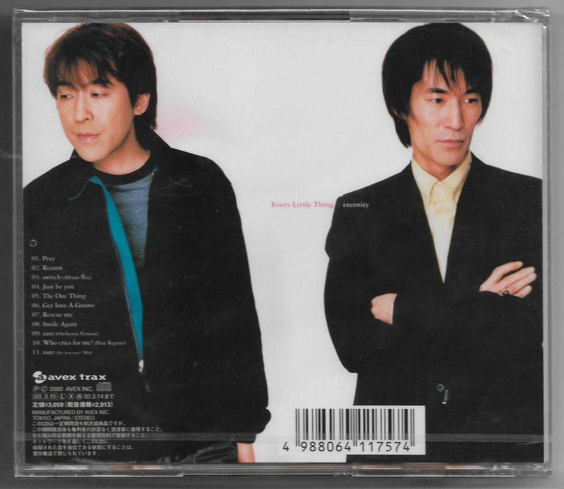 Every Little Thing ‎– Eternity - CD JAPAN Nowa Folia
