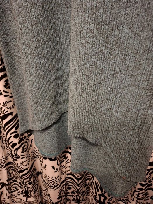 sukienka z kieszeniami zielony melanż