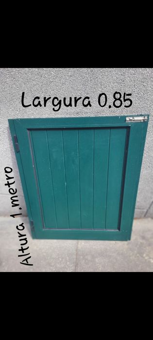 Portão de alumínio verde Florença