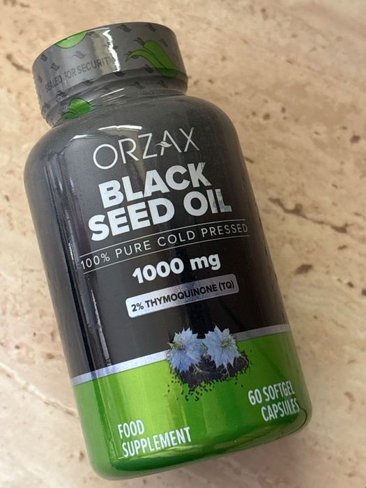 Orzax Olej Z Czarnuski 1000Mg 90Kaps.