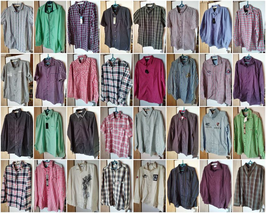 koszule 40/41/42 L 32 sztuki