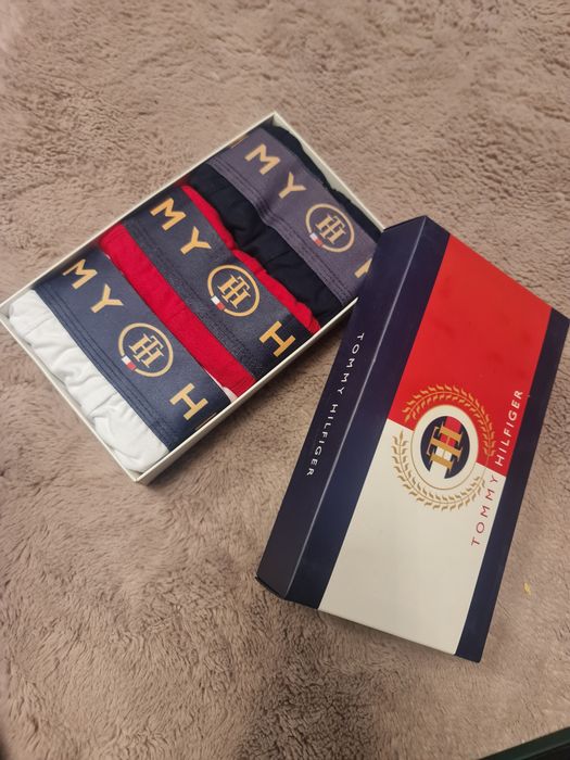 Bokserki tommy hilfiger 3pak M L XL XXL