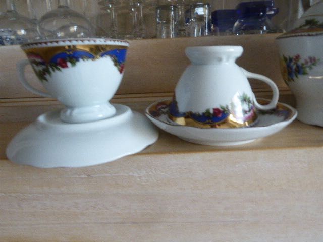 Serviço café 6 chávenas Limoges