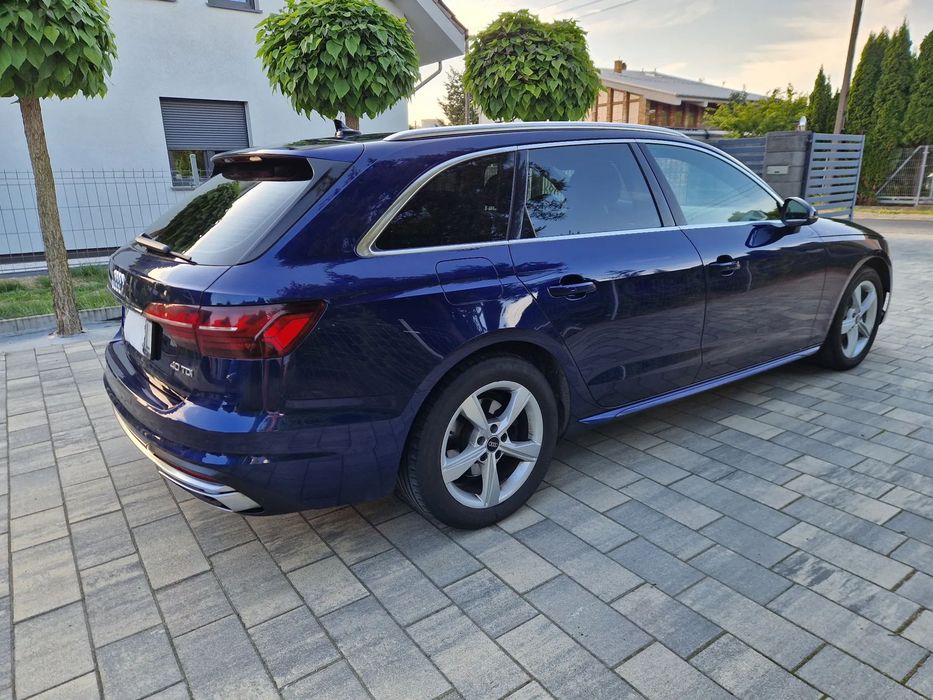 Audi A4 Avant Audi A4 B9 40TDI mHEV 204Km, Matrix, Virtual cockpit, hak, masaże