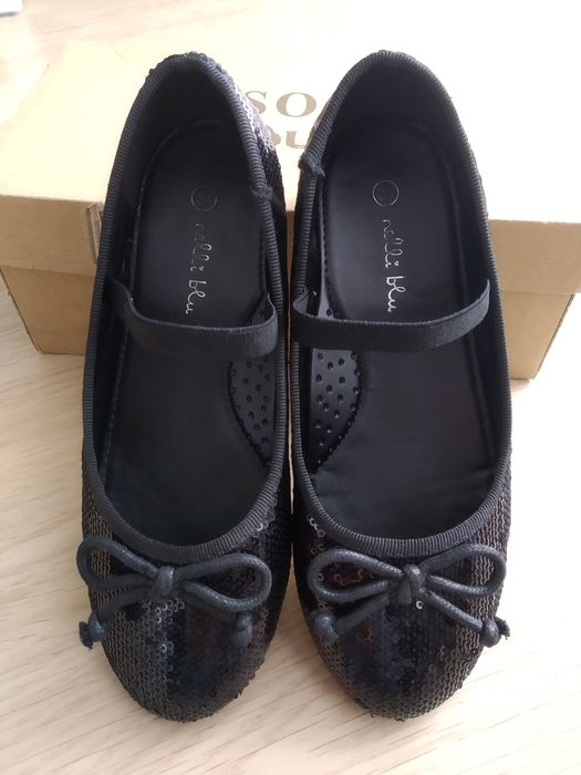 Buty wizytowe dla dziewczynki r. 34 + gratis