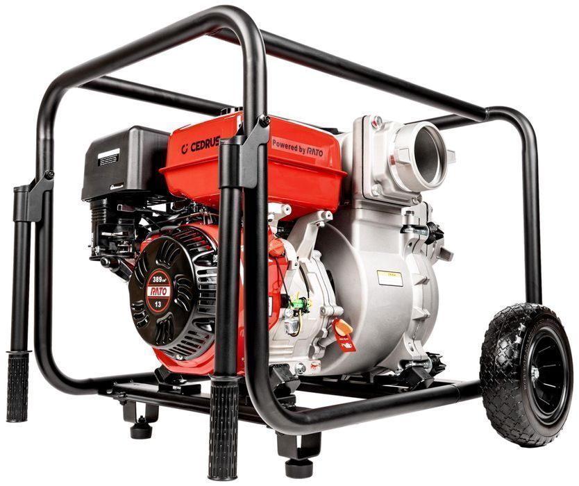 Cedrus Ps100-4 Motopompa Pompa Strażacka Spalinowa Szlamowa Wody 100m3