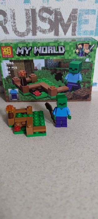 Zestaw klocków odpowiednik Minecraft LEGO
