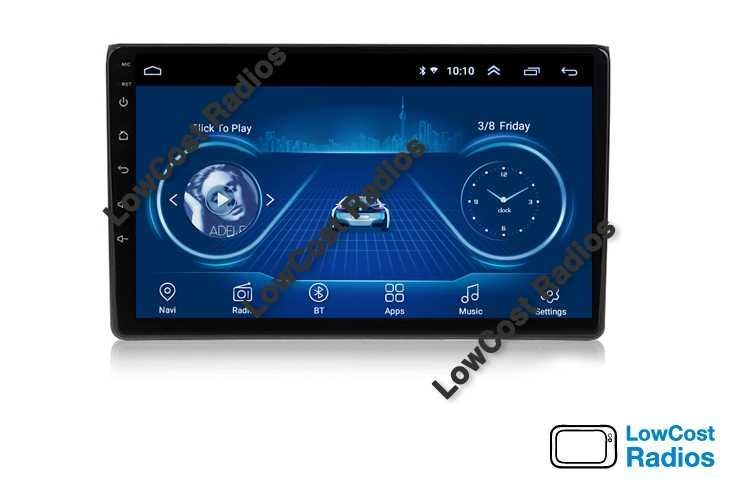 (NOVO) Rádio GPS AUDI A4 (2002 a 2008) ANDROID 15 • USB • DVD • BT