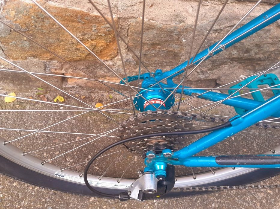 Велосипед Nishiki maniac новые колеса втулки novatec old mtb