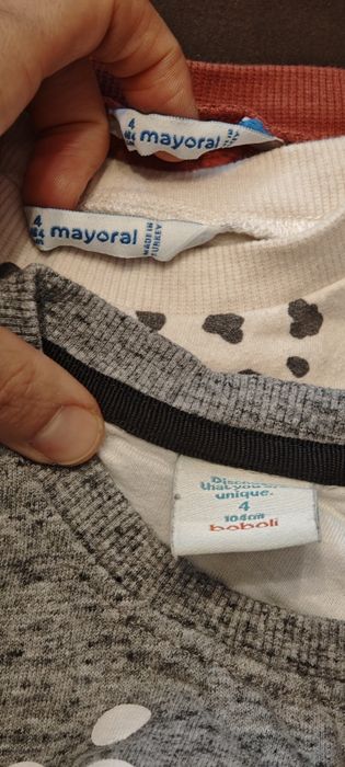 Conjunto várias peças 4 anos