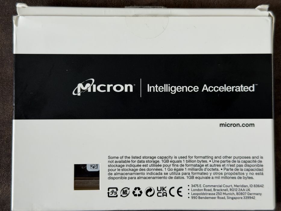 Dysk serwerowy Micron 5400 PRO 7.68TB Sata III
