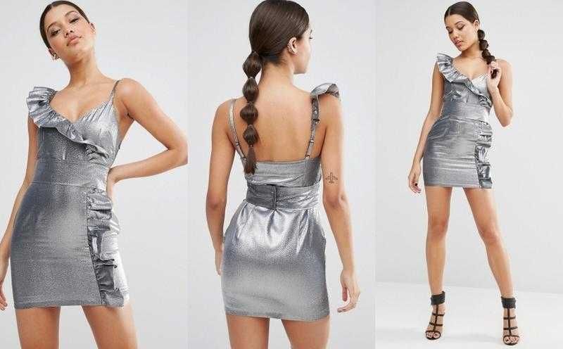 Нова срібляста сукня