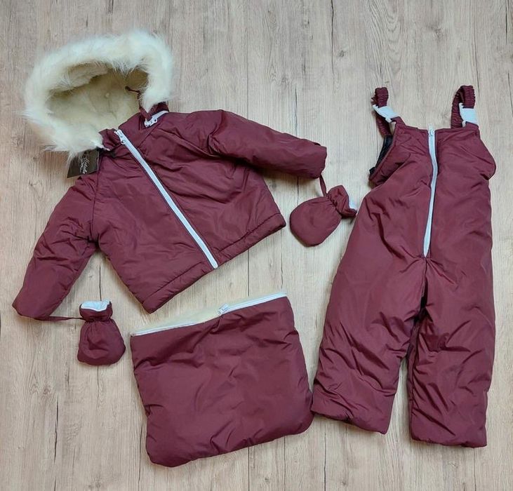 Комбинезон трансформер 56-86  зимний тройка Natalie Look