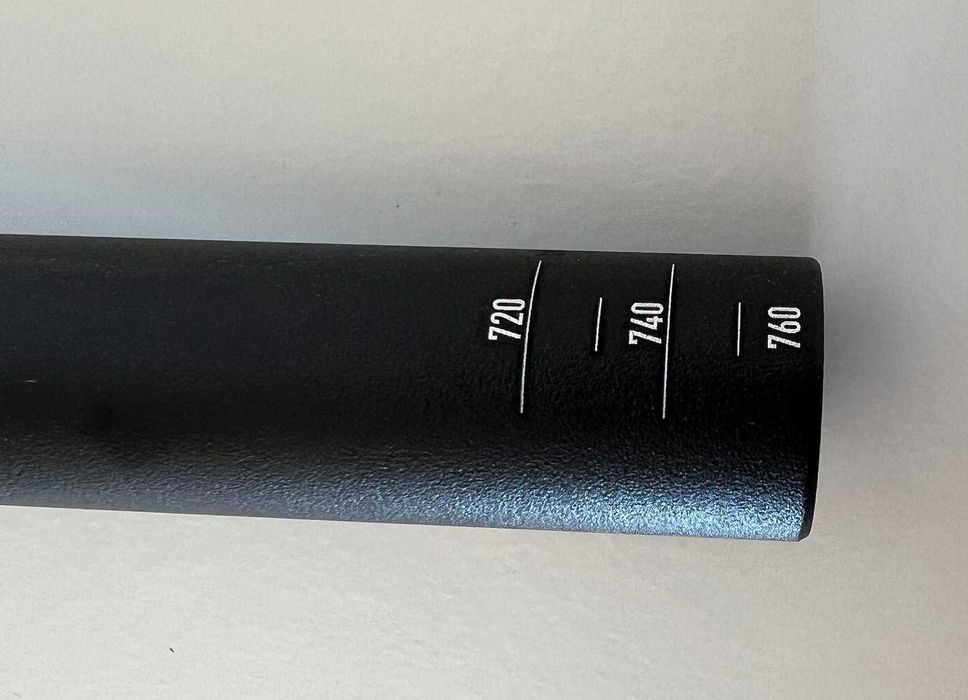 Guiador Ghost GND51 Race Alloy 31,8x760mm Handlebar Black