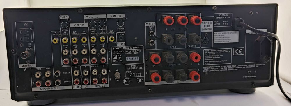 Amplituner Sony SRT-DB725
