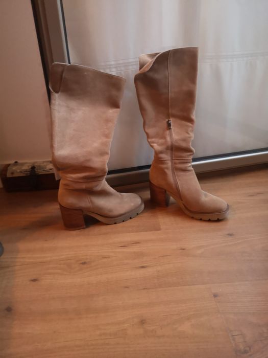 Botas Alma en Pena beges NR 37