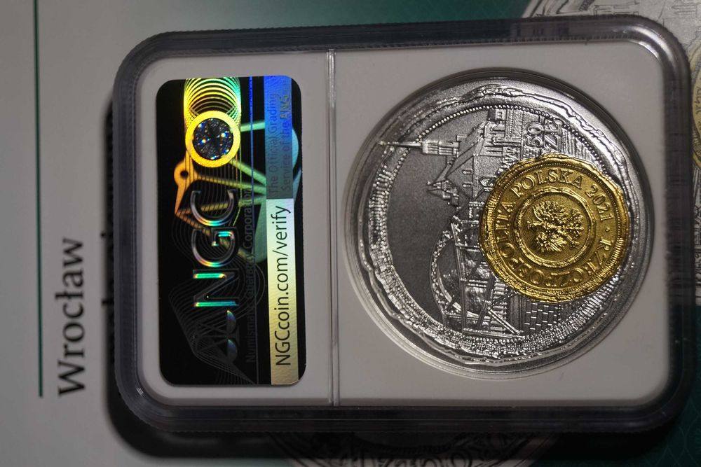 50 zł Wrocław Mała Ojczyzna 2021 - NGC MS70