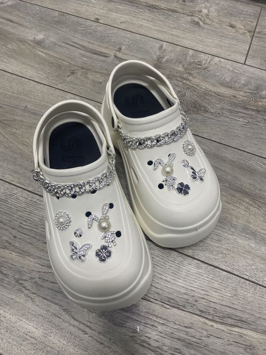 Крокси  стильні на платформі