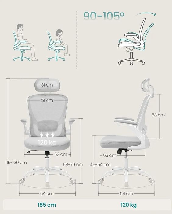 Fotel biurowy ergonomiczny