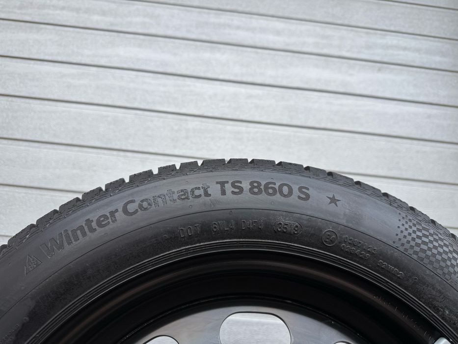Nowe koła felgi 5x112 R16+ nowe opony 195/60R16 89H Continental zimowe