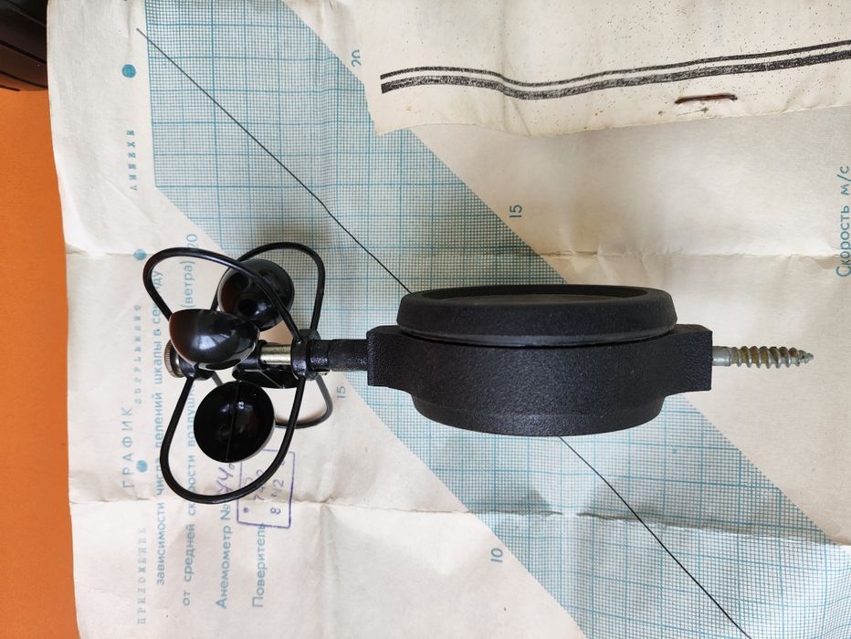 Анемометр чашечный МС-13 СССР 1988 г.