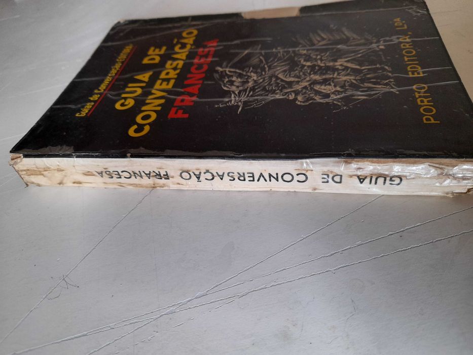 Livro " Guia de Conversação Francesa " Antigo