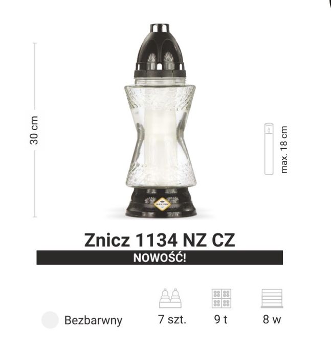 Znicze i wkłady – sprzedaż, hurt, dowóz | dobre ceny