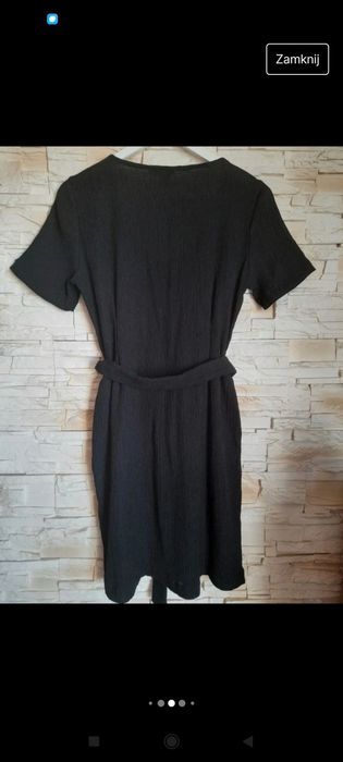Czarna sukienka letnia House rozmiar L