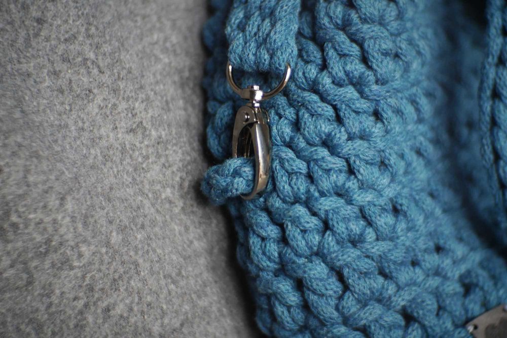 Torebka robiona na szydełku, handmade, boho, na prezent