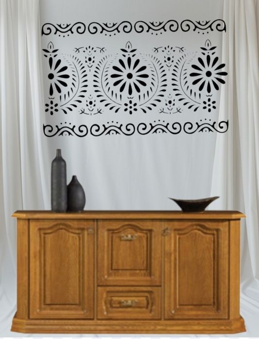 2 szt - Szablony malarskie, DIY, crapbookingu, tynk ozdobny - Nr C25