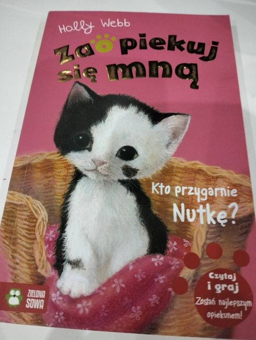 Książka. Zaopiekuj się mną.