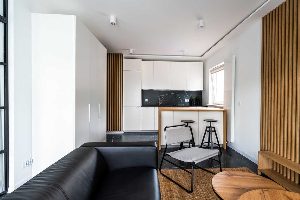 Apartament 38 m² | ścisłe centrum | duży balkon | pełne wyposażenie
