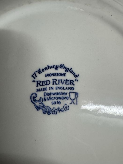 6 pratos sopeiros Red River