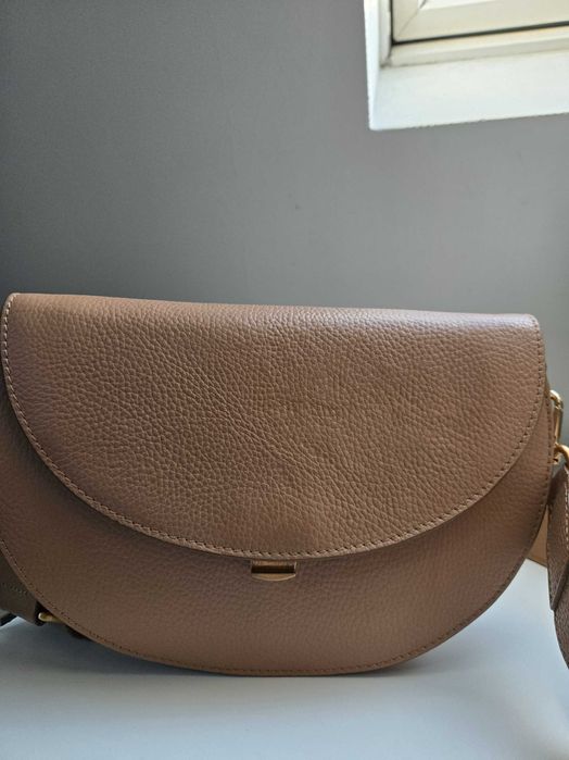 Rosalie Daag torebka latte skóra groszek